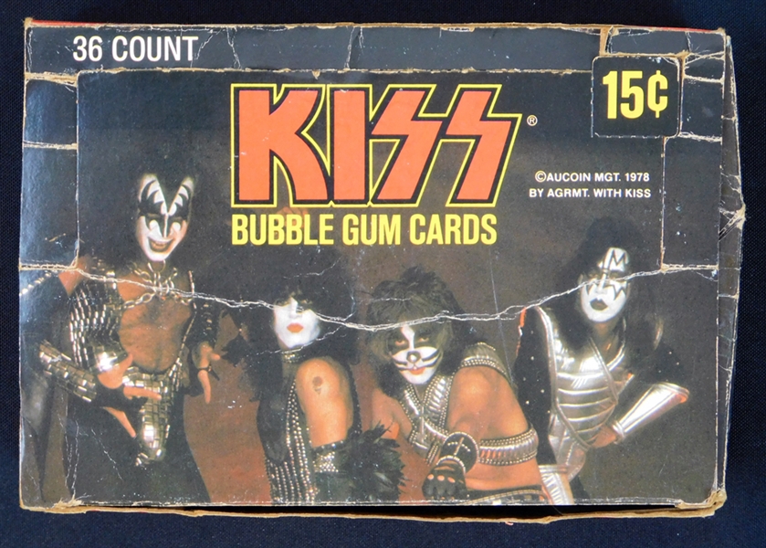 1978 Donruss Kiss Full Unopened Series 1 Wax Box
