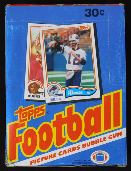 1982 Topps Football Full Unopened Wax Box