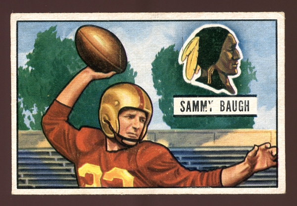 1951 Bowman #34 Sammy Baugh