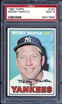 1967 Topps #150 Mickey Mantle PSA 9 MINT