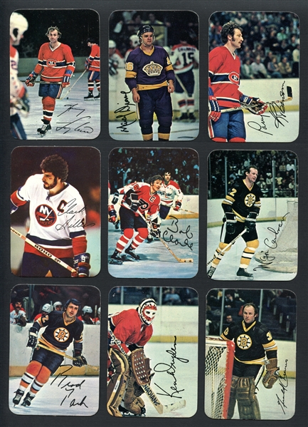 1977 Topps Hockey Glossy Complete Set (22)
