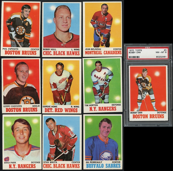 1970-71 Topps Hockey Complete Set (No Checklist)