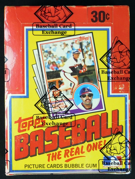 1983 Topps Baseball Full Unopened Wax Box BBCE