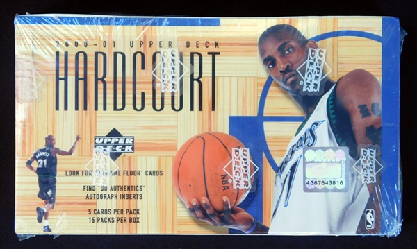 2000-2001 Upper Deck Hardcourt Basketball Unopened Wax Box