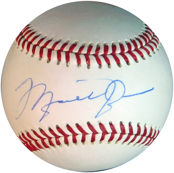 Michael Jordan Single-Signed Baseball UDA 