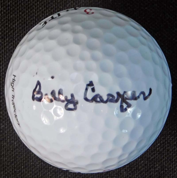 Billy Casper Signed Golf Ball JSA