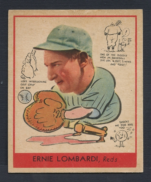 1938 Goudey #270 Ernie Lombardi