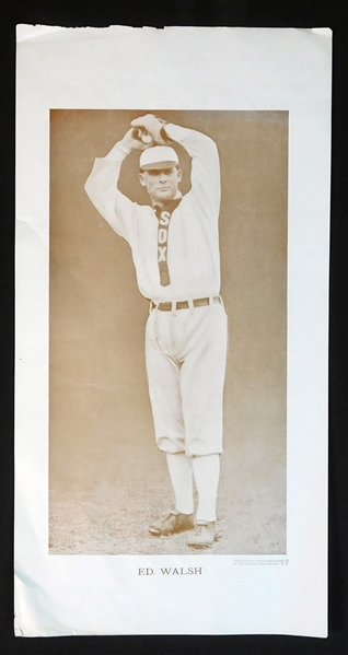 1913 M113 Baseball Magazine Premium Ed Walsh