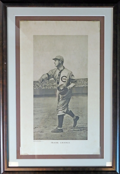 1913 M113 Baseball Magazine Premium Frank Chance