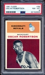 1961 Fleer #36 Oscar Robertson PSA 8 NM/MT