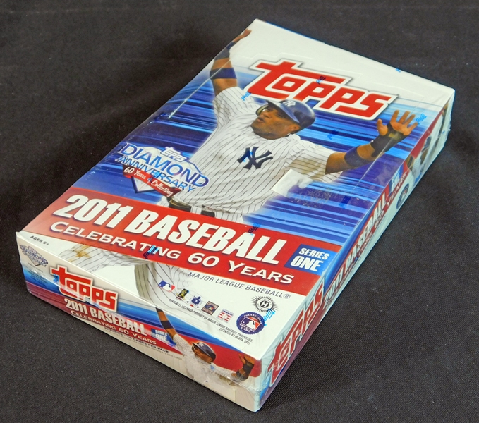 2011 Topps Baseball Unopened Hobby Box