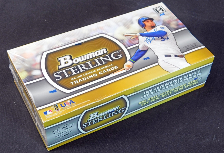 2011 Bowman Sterling Baseball Unopened Hobby Box