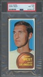 1970 Topps #160 Jerry West PSA 8 NM-MT