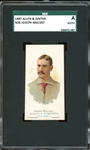 1887 N28 Allen & Ginter Joseph Mulvey SGC Authentic
