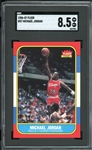 1986-87 Fleer #57 Michael Jordan SGC 8.5 NM-MT+