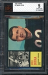 1962 Topps #17 Mike Ditka BGS 5 EX