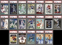 1999-2016 Peyton Manning Group Of 19 Cards All PSA Graded