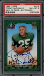 1998 Topps Hall of Fame Autograph #A14 Tommy McDonald PSA 8 NM-MT