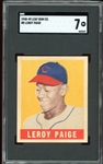 1948 Leaf #8 Leroy "Satchel" Paige SGC 7 NM