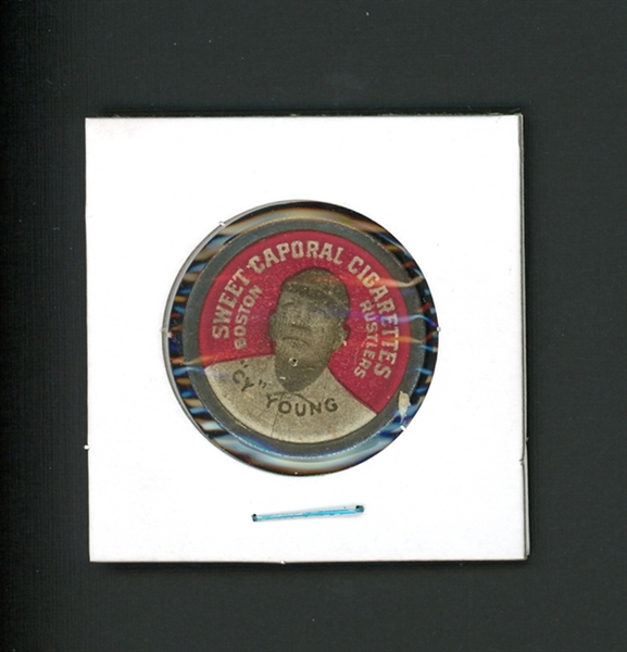 1909-12 Sweet Caporal Domino Discs (PX7) Cy Young