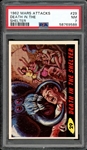 1962 Mars Attacks #29 Death In The Shelter PSA 7 NM