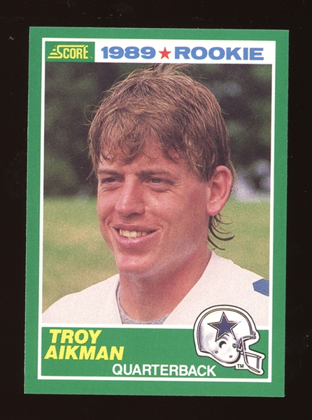 1989 Score #270 Troy Aikman