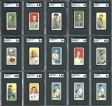 1909-11 T206 Complete Set With An Amazing 5.20 GPA All SGC Graded
