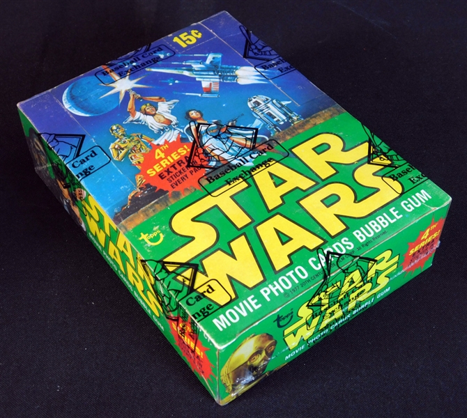 1978 Topps Star Wars Series 4 Unopened Wax Box BBCE