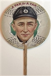 Circa 1910 Ty Cobb "Fan for a Fan"
