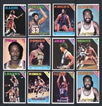 1975 Topps Basketball Partial Set (187/330) With Extras