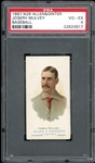 1887 N28 Allen & Ginter Baseball Joseph Mulvey PSA 4 VG-EX