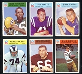1966 Philadelphia Football Group Of 250 Total Cards