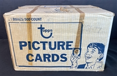 1977 Topps Baseball Vending Box Case With 24/500 Count Boxes