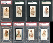1887 N28 Allen & Ginter Complete Baseball Set Of Ten (10) All PSA/SGC Graded