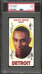 1969 Topps #55 Dave Bing PSA 9 MINT