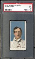 eddie plank, t206, baseball cards