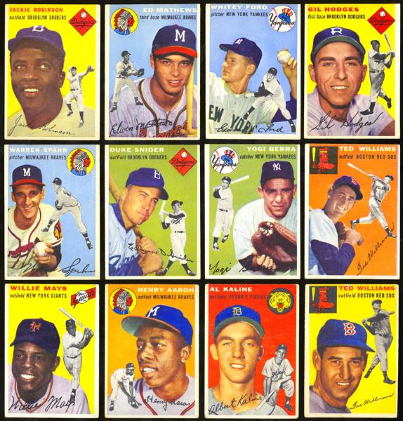 1954 Topps Complete Set