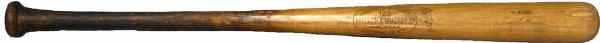 Ted Williams 1955 H&B Louisville Slugger Game Used Bat Graded GU-10 By PSA/DNA