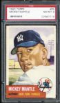 1953 Topps #82 Mickey Mantle PSA 8 NM/MT