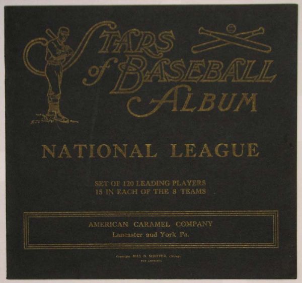 1922 E120 American Caramel National League "Stars of Baseball" Album