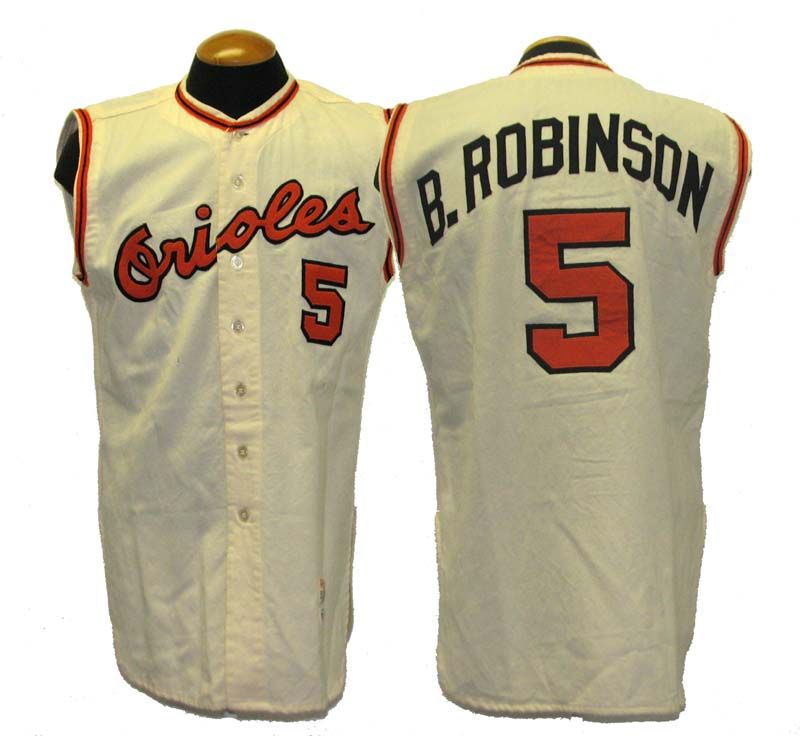 Lot Detail - 1968 Brooks Robinson Baltimore Orioles Game-Used Jersey