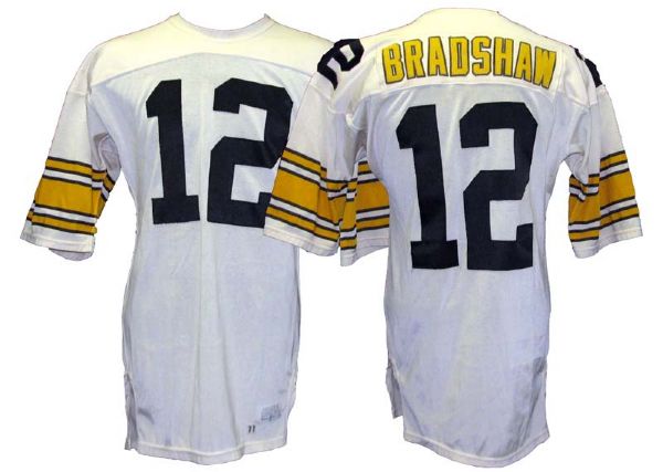 1977 Terry Bradshaw Pittsburgh Steelers Game-Used Road Jersey
