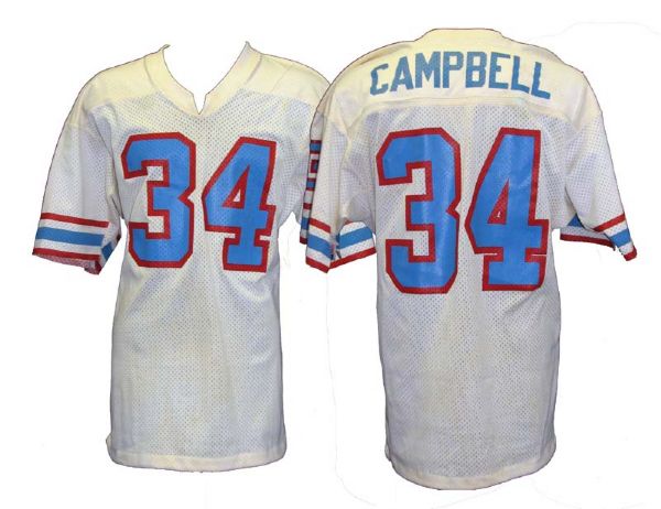 1980s Earl Campbell Houston Oilers Game-Used Jersey