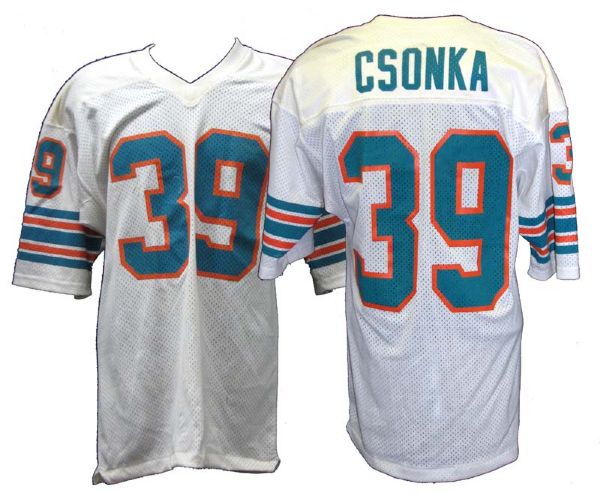 1970s Larry Csonka Miami Dolphins Game-Used Road Jersey