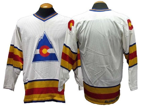 1970s-80s Colorado Rockies Hockey Jersey