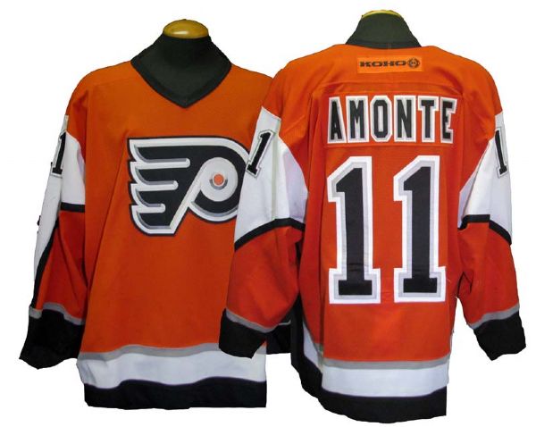 2003-04 Tony Amonte Philadelphia Flyers Game-Used Jersey
