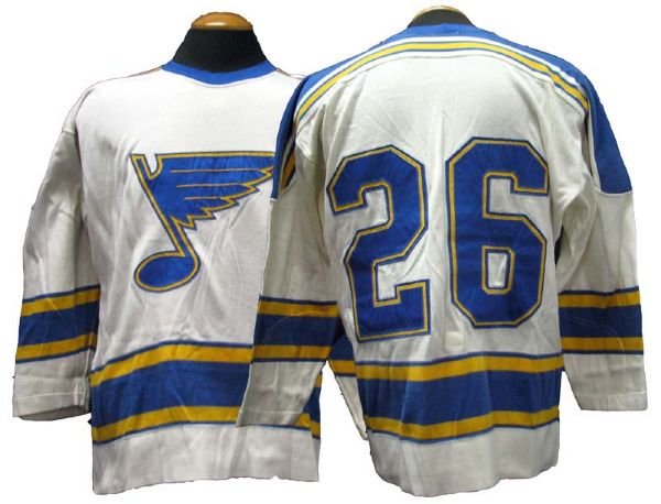 1970-71 Fran Huck St. Louis Blues Game-Used Jersey