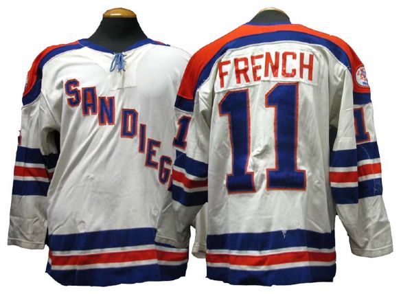 1970s John French San Diego Mariners Game-Used Jersey