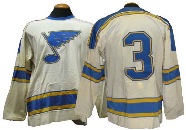 1969-70 Al Arbour St. Louis Blues Game-Used Home Jersey