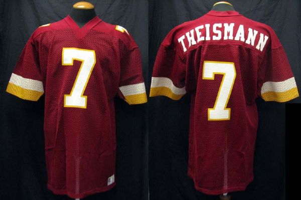 1984 Joe Theismann Washington Redskins Game-Used Home Jersey